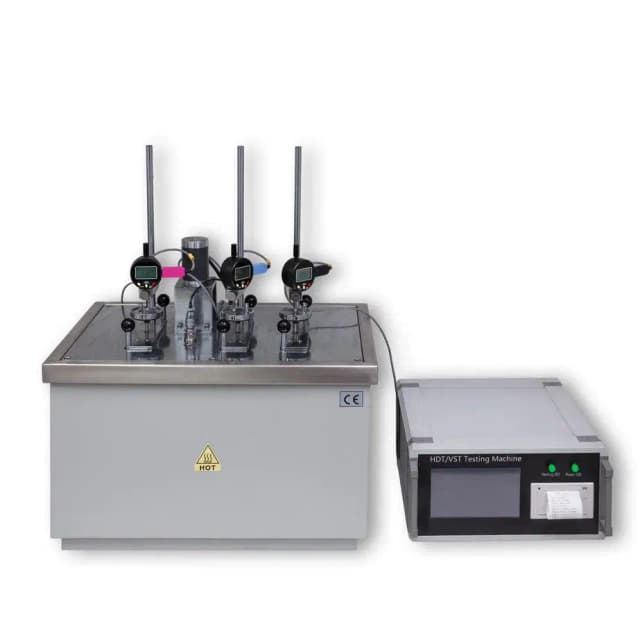 Прибор для определения температуры размягчения пластмасс